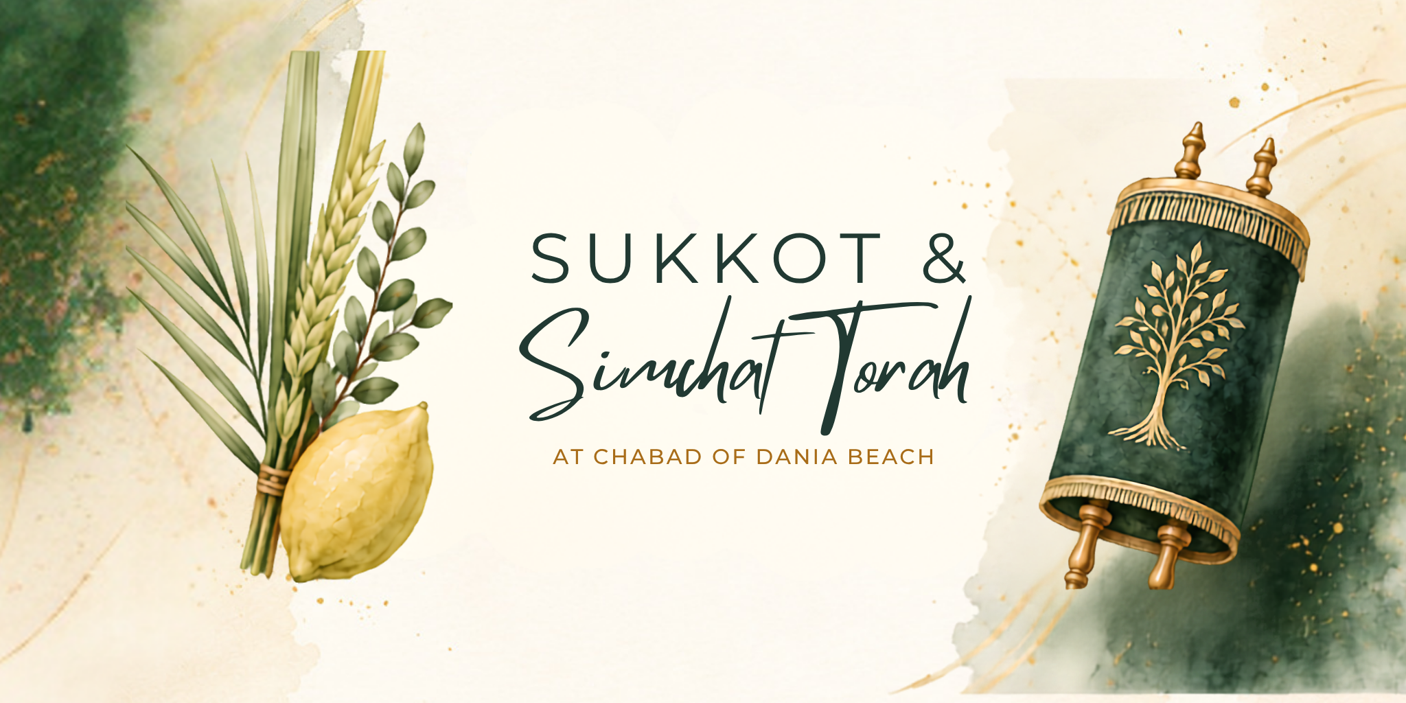 Sukkot & Simchat Torah at Chabad of Dania Beach